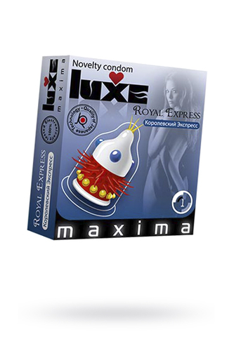 Презервативы Luxe Maxima Королевский экспресс №1, 24 шт